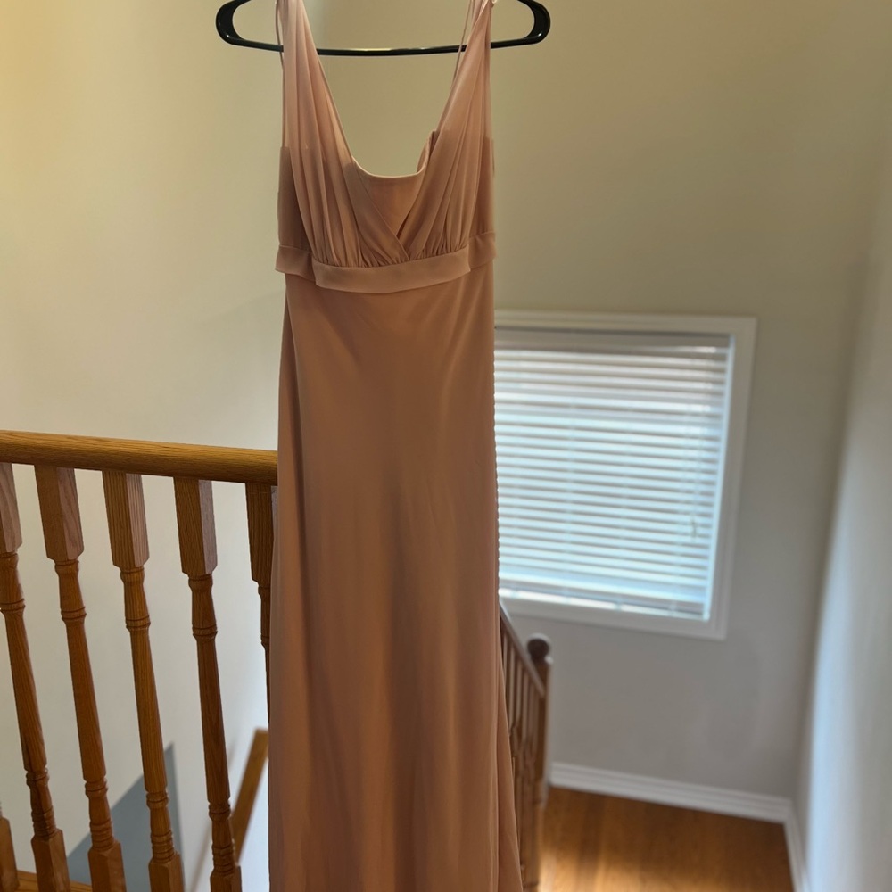 Elegant Pink Evening Gown